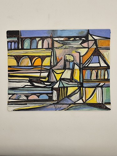 Tableau signé muriel cayet - muriel,