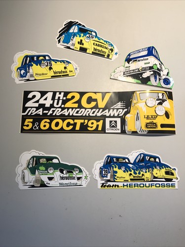 Stickers auto 2cv - stickers,