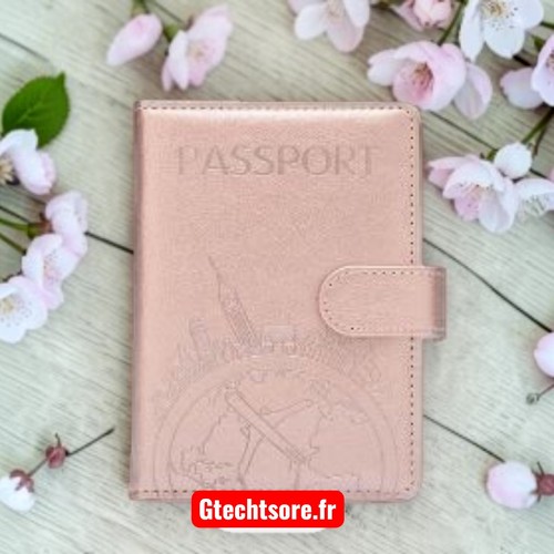 Porte passeport antivol rfid - porte,