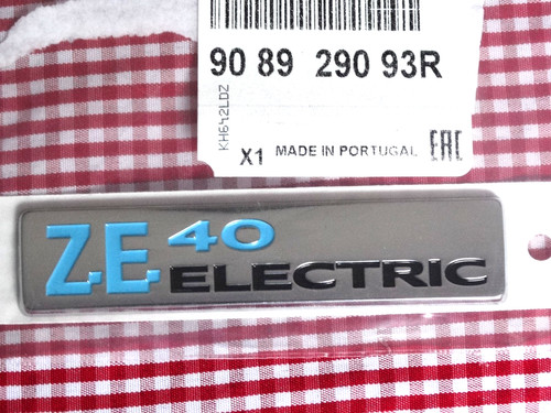 Electric zoe logo lettre - electric,