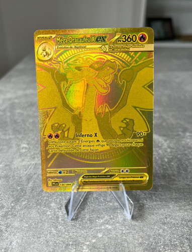 Carte pokémon méga dracaufeu - carte,
