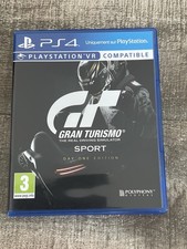 Jeu Ps4 Gran Turismo Sport Édition Day One En Tres Bon État