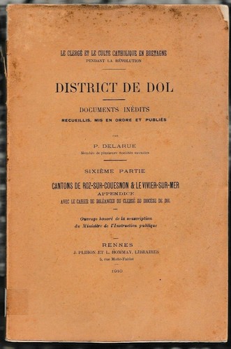 Delarue district de dol - le,