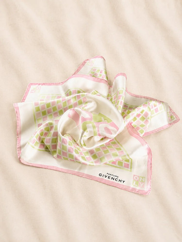 Givenchy foulard soie blanc - givenchy,
