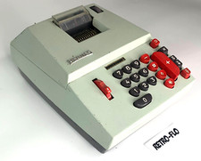 Machine a Calculer Hermes Precisa 308-10 - Ancien Vintage Rare - (non testé)