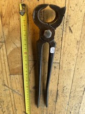 (n°662 OUTIL ANCIEN, old tool /   Pince Tenaille Tricoise à talon