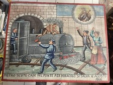 EX-VOTO Peint Sur Bois