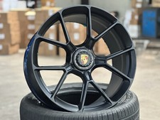 Neuf 20x8.5 21x11.5 BLACKOUT FORGED GT3 RS (4 roues) PORSCHE Carrera 997 991 992