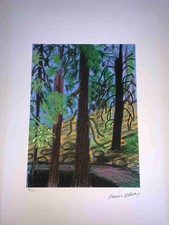 David Hockney Lithographie