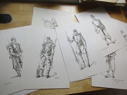 Lot x12 lithographies henri - x12,