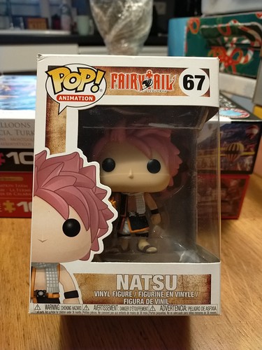 Funko pop fairy tail natsu - funko,