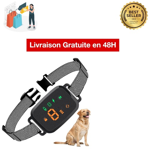 Collier anti aboiement chien - anti, 4