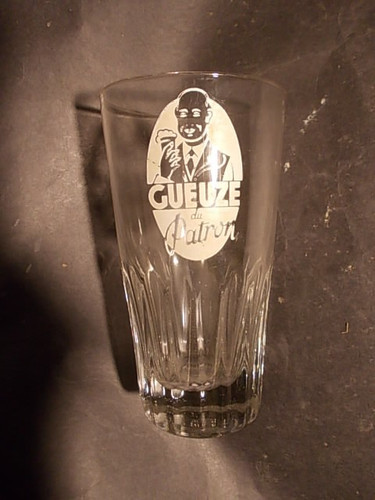 1930 verre gueuze - gueuze, patron