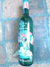 Bouteille de verre vin de