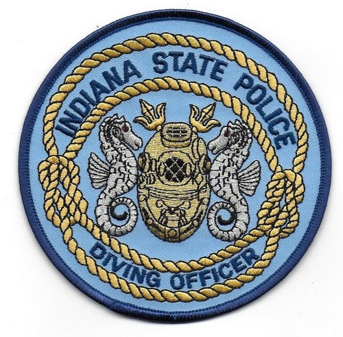Ecusson usa police indiana - ecusson,