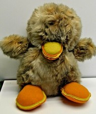 ANCIEN CANARD OURS PELUCHE PAS
