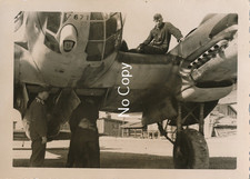 Photo WK II, Gros Plan Avion