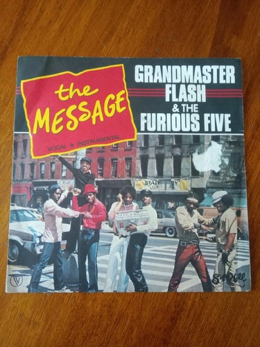 Rare 45t grandmaster flash - rare, 7"