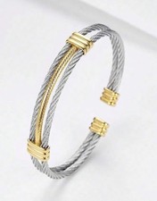 Bracelet manchette réglable - bracelet,
