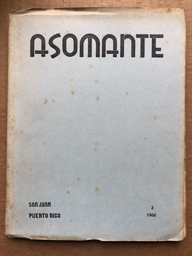 Revista asomante 1966 - asomante,