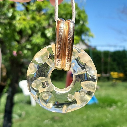 Collier pendentif vintage dior - pendentif,