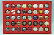 Planche de 40 capsules plaques