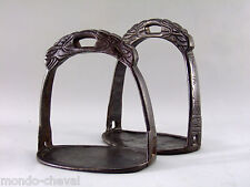 MONGOLIE ! PAIRE D'ETRIERS