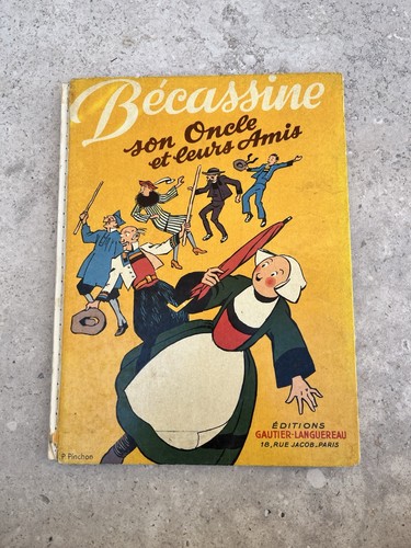 Livre becassine son oncle - becassine, et