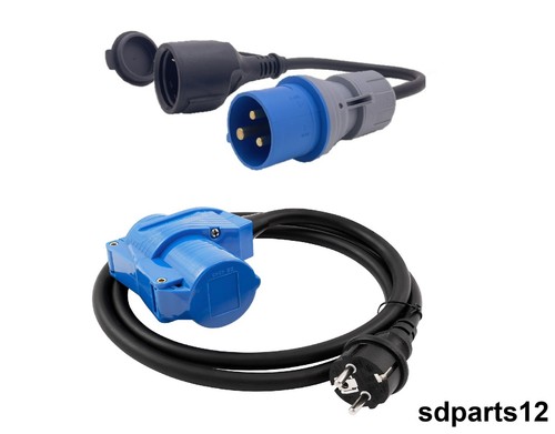 Kit adaptateurs prise - prise, schuko