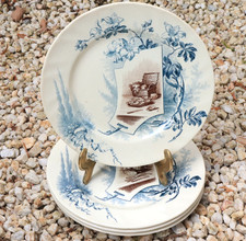 Lot assiette creil et - lot, 4