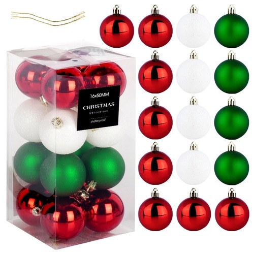 Boules noël incassables - de,