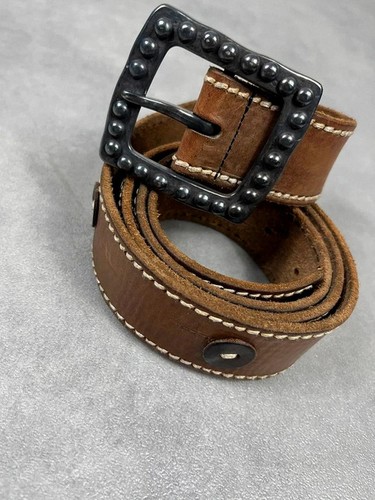 Ceinture cuir marron