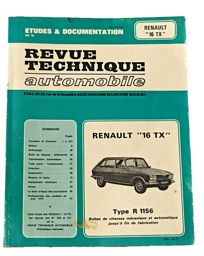 Renault manuel et - tx,