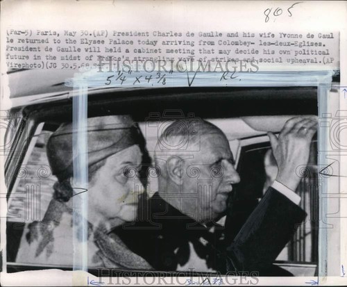 1968 press photo - press,