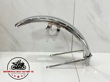 Garde boue avant acier chromé