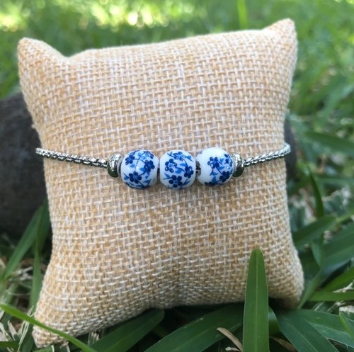 Bracelet argenté acier - bracelet,