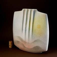 Grand vase Porcelaine de VIREBENT design Solange & Bernard PRIGENT   ZÉRO DÉFAUT