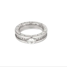 BULGARI - B.Zero1 - Solitaire or blanc et diamants