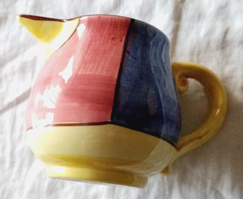 Vintage pot lait artisanal - pot, a