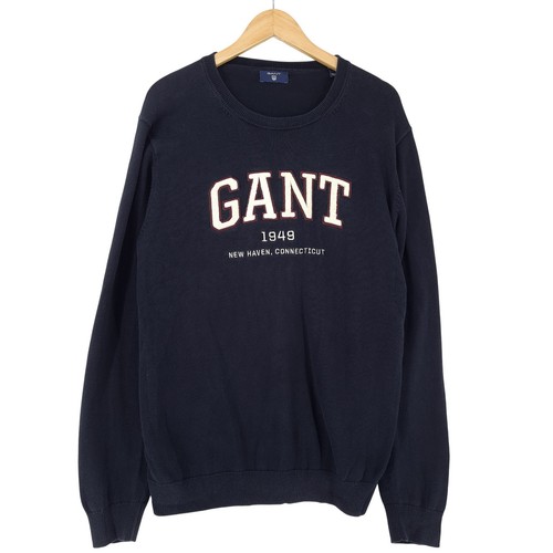 Gant vintage pull homme bleu - gant,