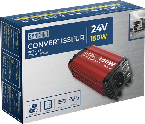 Convertisseur 150w 24v 220v - convertisseur, 24v/220v