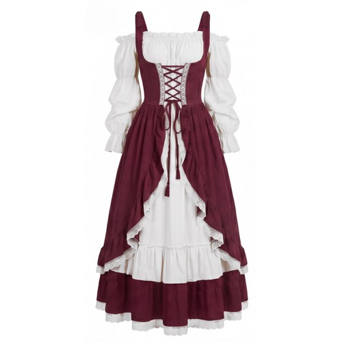 Robe médiévale ajusté - ajusté,