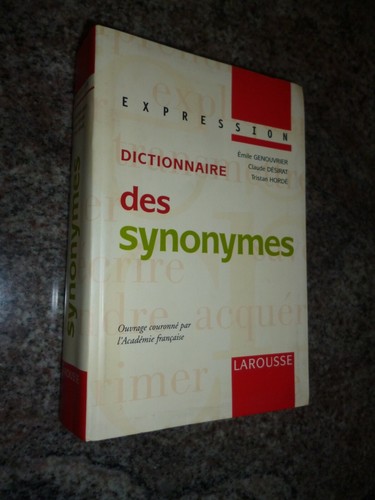 Dictionnaire des synonymes - des,