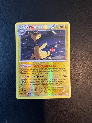 Carte pokémon 114 pharamp - carte, 40/114