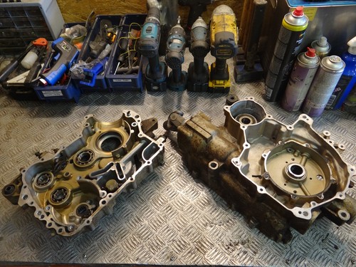 Carter moteur quad yamaha 350 - moteur,