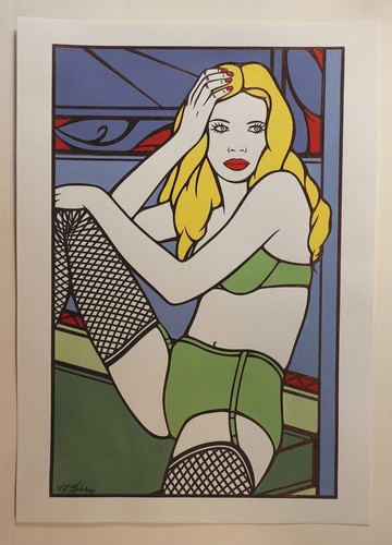 Art dessin original femme - art,