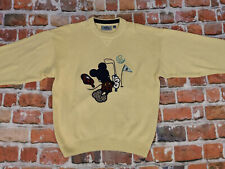 WALT DISNEY Magasin Vintage Pull Mickey Mouse Golf Jaune Casual Taille XXL Tip