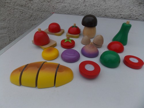 Jouets bois avec - jouets, accroche