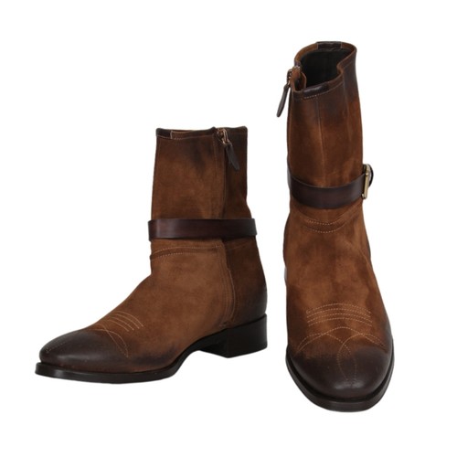 Bottes daim marron - bottes, max