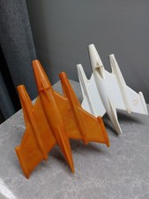 Jouet ancien deux pistolets en plastique soviétiques de l'ère spatiale de...